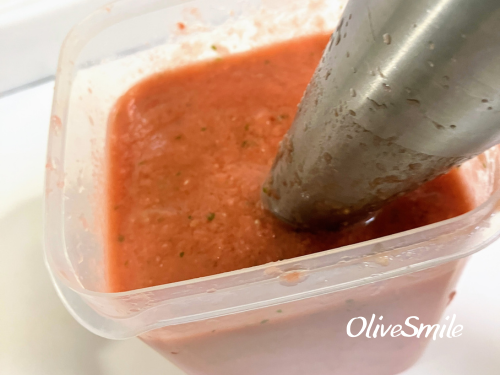 トマトのガスパチョ